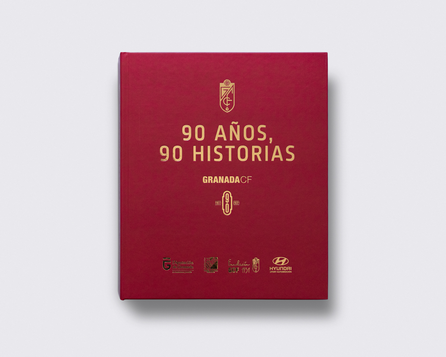 diseño gráfico editorial libro Granada CF por Bicoco Estudio de Diseño Granada