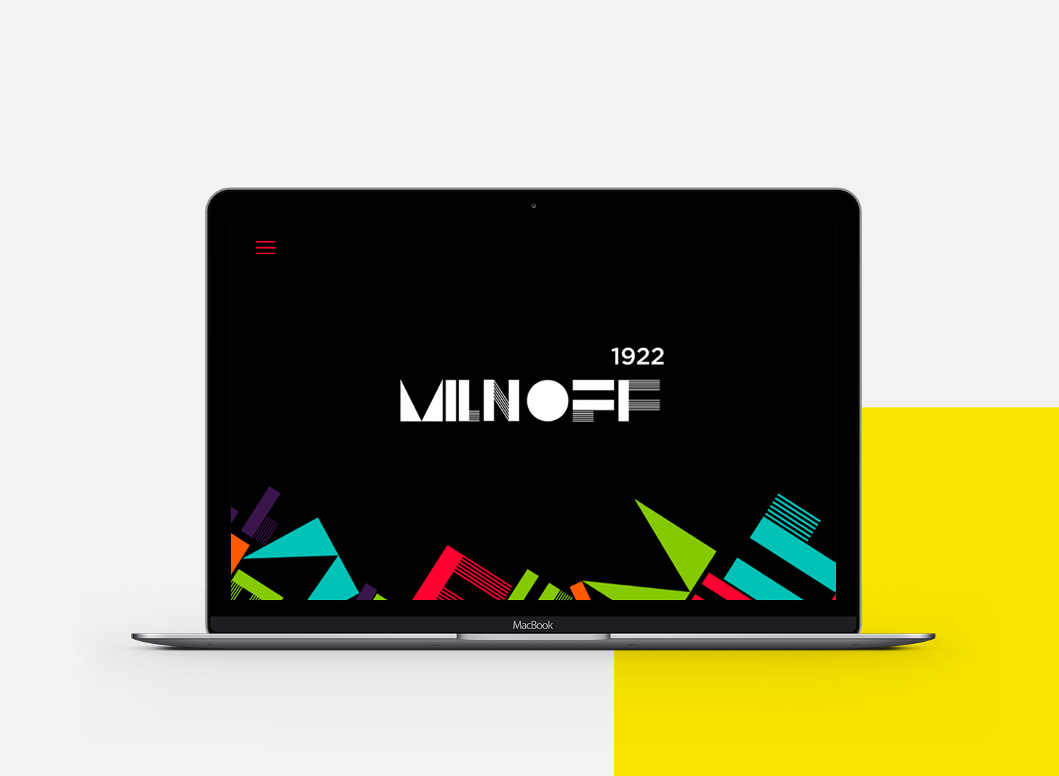 página web para milnoff festival bicoco estudio de diseño granada